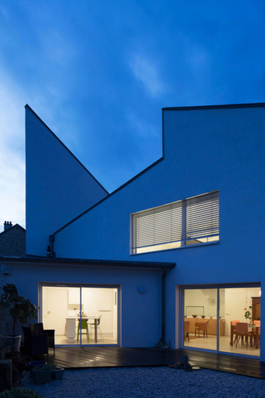 Terrain alambiqué - maison optimisée